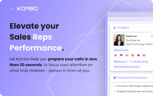 Kombo screenshot