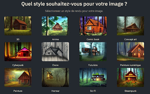 Prompt Generator for Stable Diffusion screenshot