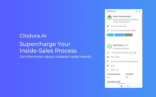Clodura.AI screenshot