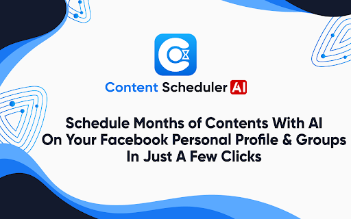 Content Scheduler AI screenshot