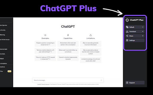 ChatGPT Plus - Batch Export GPT Conversations screenshot