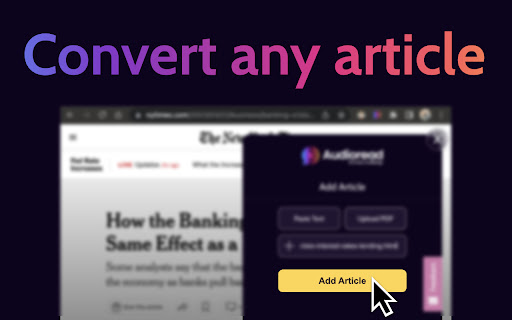 Audioread screenshot