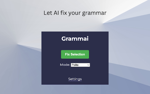 Grammai screenshot