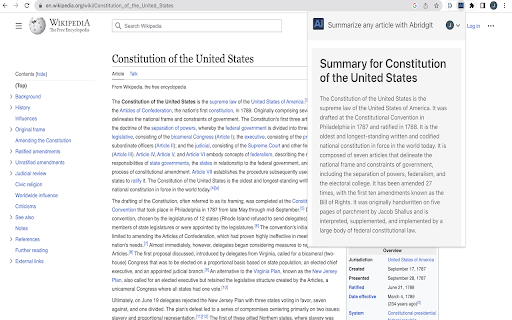 AbridgIt screenshot