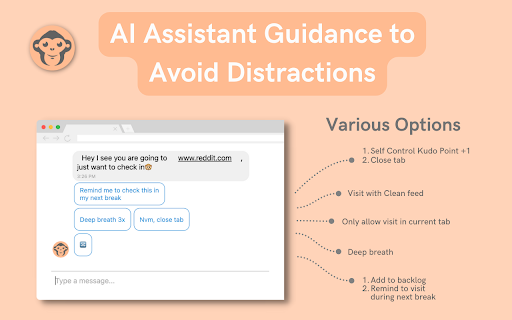 Monkai AI Assistant screenshot