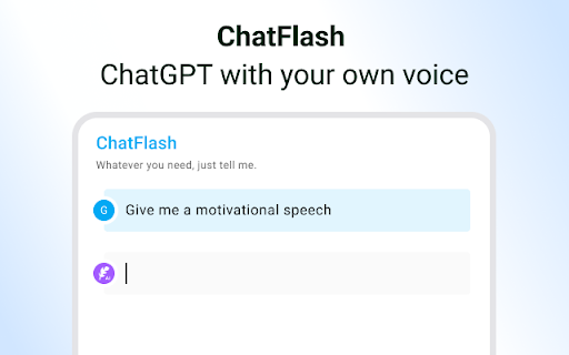 ChatFlash screenshot