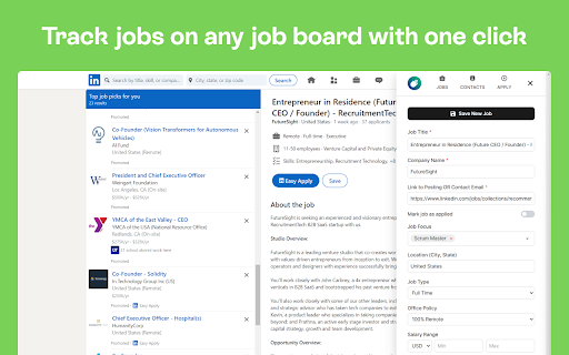 Prentus Chrome Extension screenshot