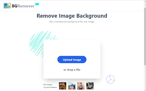 Chrome Extension - Image Background Remover screenshot