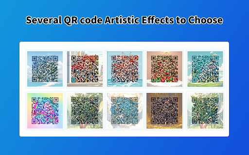 Artistic QR Code Generator screenshot