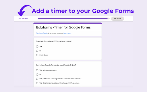 BoloForms screenshot