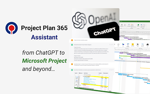 Project Plan 365 Assistant screenshot