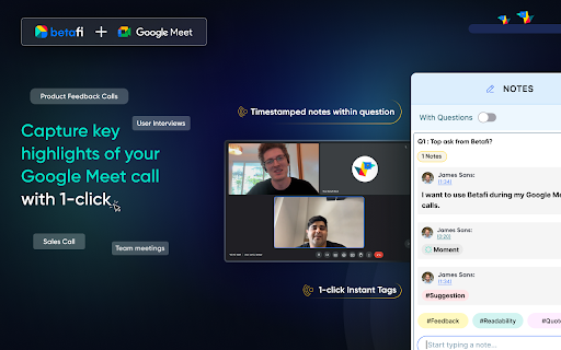 Betafi screenshot