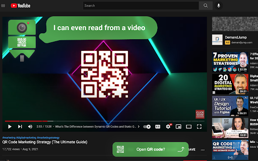Bob QR Code Reader screenshot