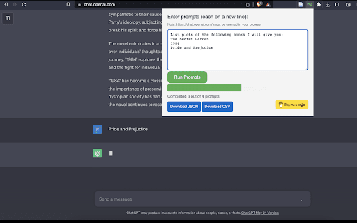 BatchGPT screenshot