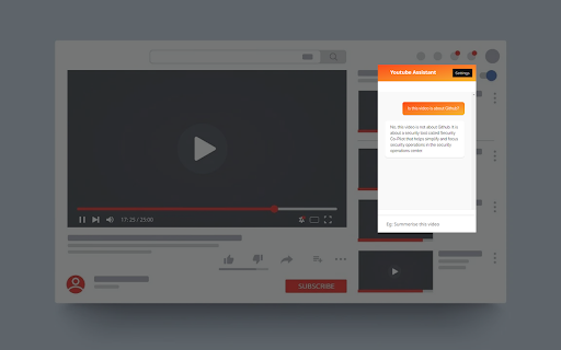 YouTube Assistant screenshot