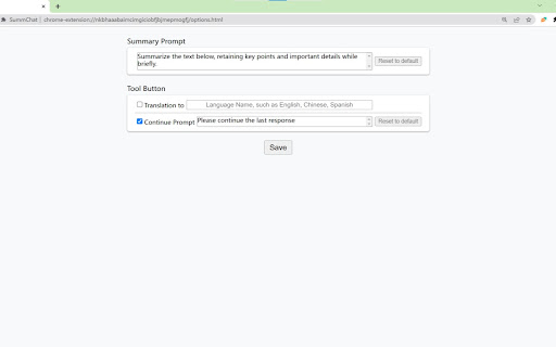 SummChat screenshot