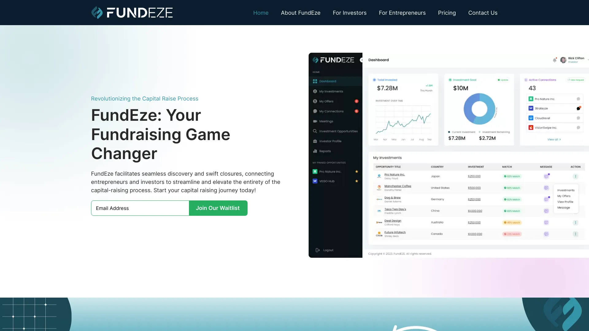 FundEze screenshot