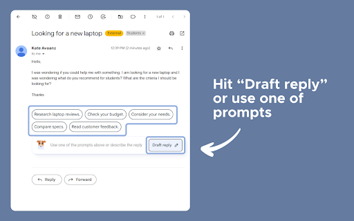 MailBuddy screenshot