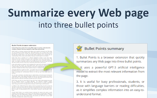 Bullet Points screenshot