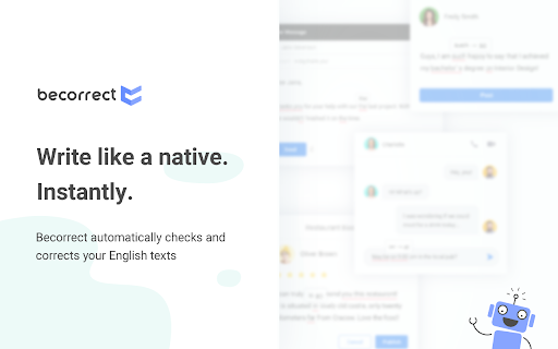 Becorrect screenshot