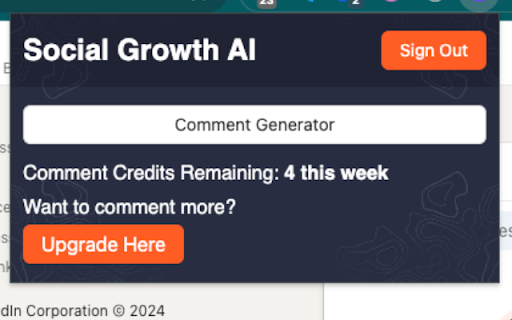 LinkedIn Powertools screenshot