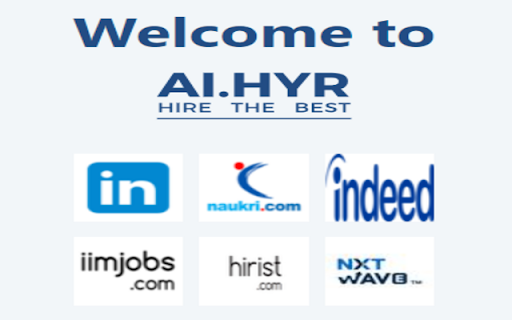 AI.HYR Job Portal Integration Chrome Extension screenshot