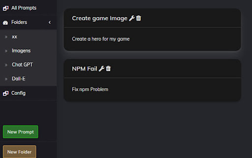 My AI Prompt screenshot