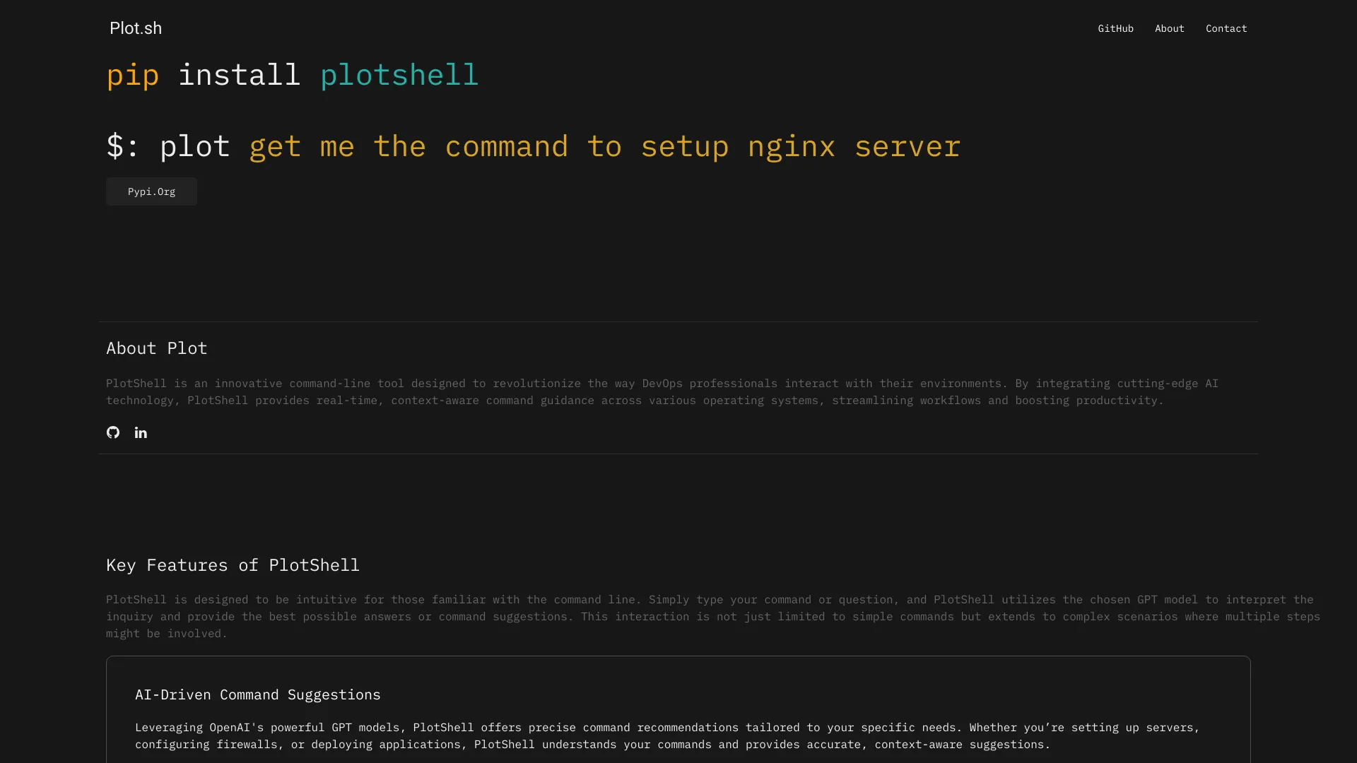Plot.sh screenshot