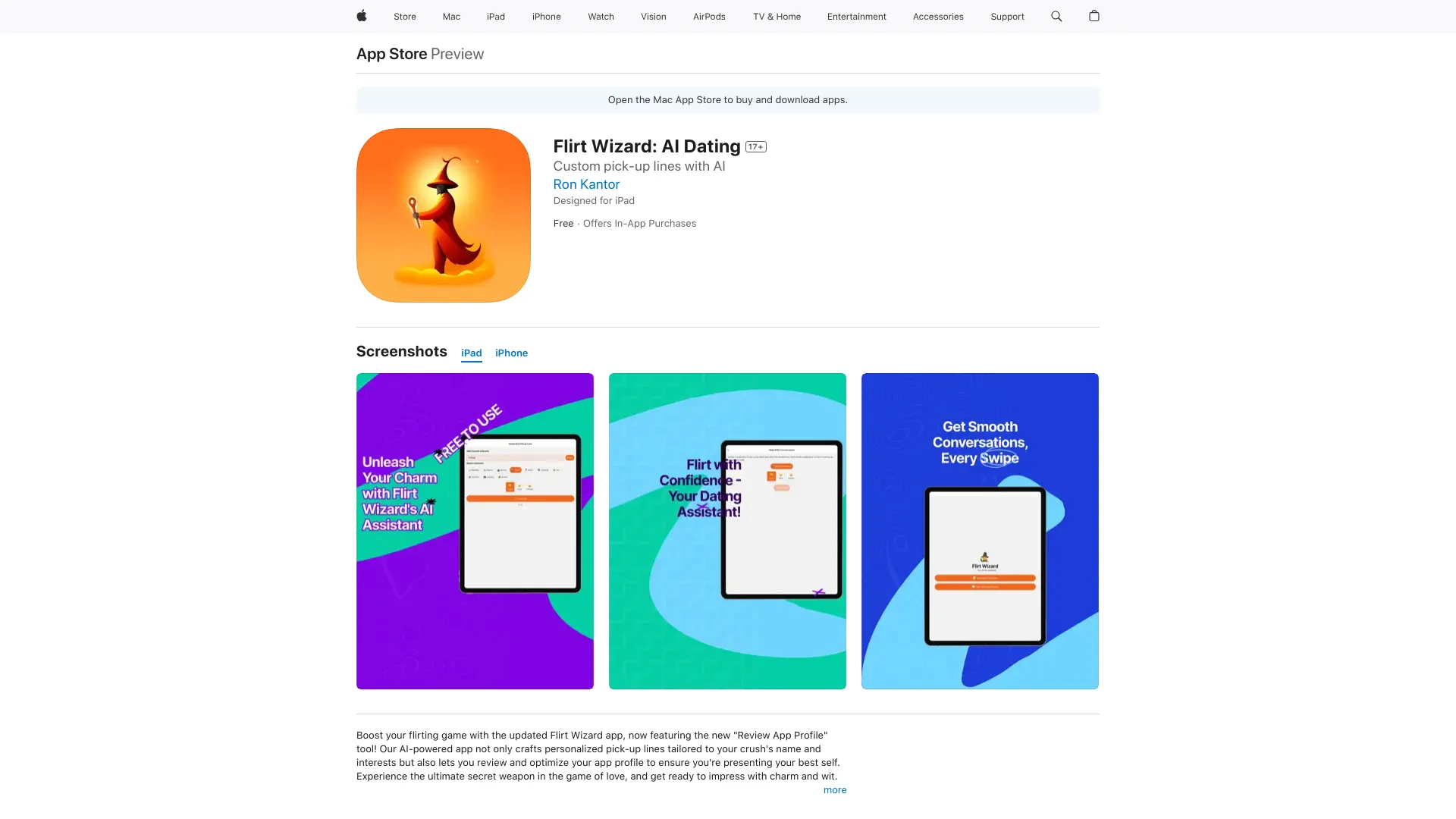 Flirt Wizard: AI Dating screenshot