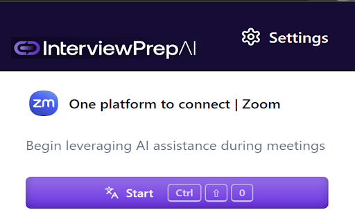 Interview Mock Tool screenshot
