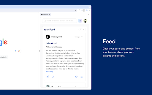 Flockjay screenshot