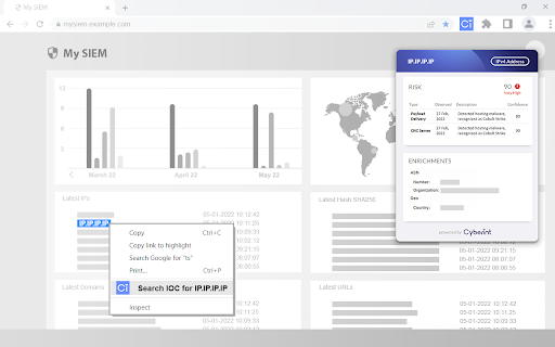 Cyberint screenshot
