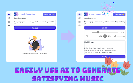AI Music Generator screenshot