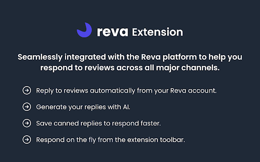 Reva Extension screenshot