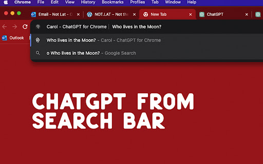 Carol for Chrome screenshot