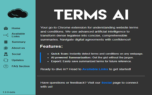 TermsAi screenshot