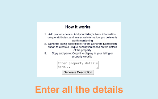 AI Writer for Realtors screenshot