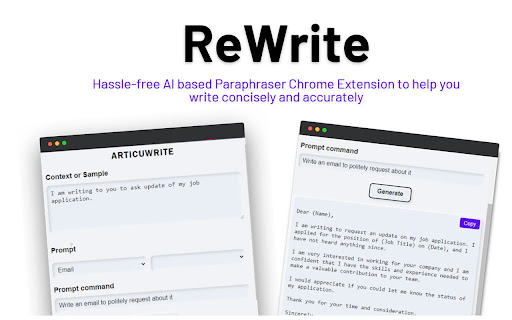 Rewrite screenshot
