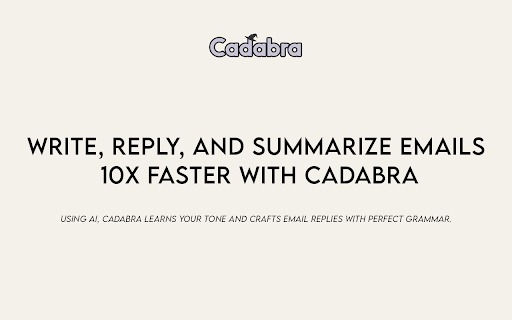 Cadabra screenshot