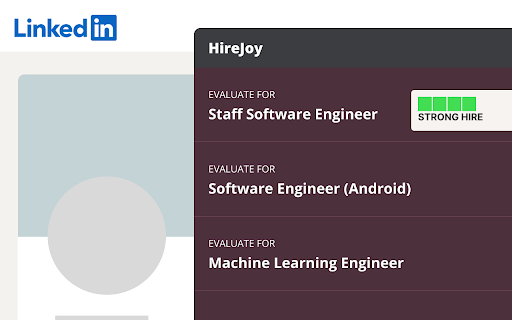 HireJoy screenshot
