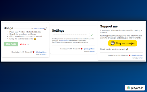 HearMeOut screenshot