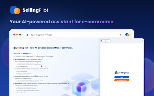 SellingPilot screenshot