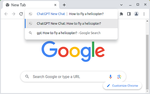 ChatGPT screenshot