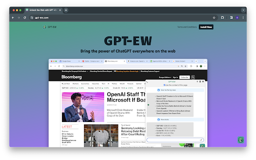 GPT-EW screenshot