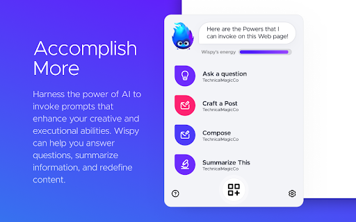 Wispy-1 screenshot