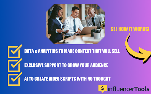Influencer Tools screenshot