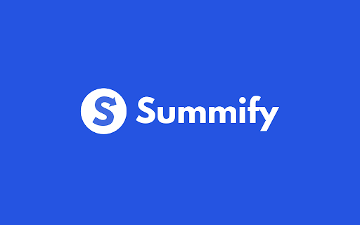 Summify screenshot
