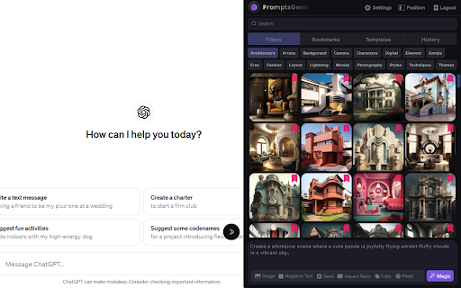 PromptsGenii screenshot