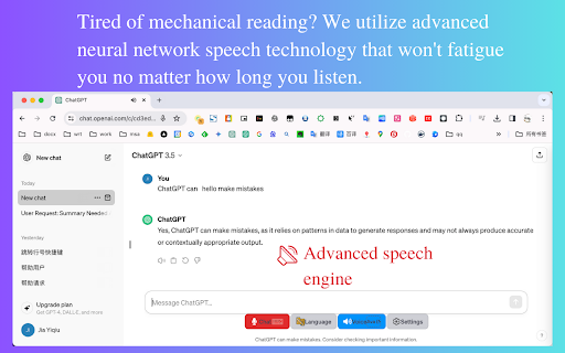 ChatGPT Voice Master screenshot