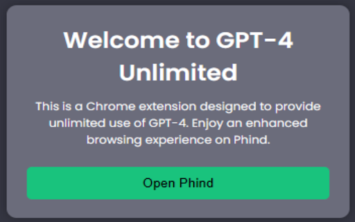 GPT-4 Unlimited screenshot